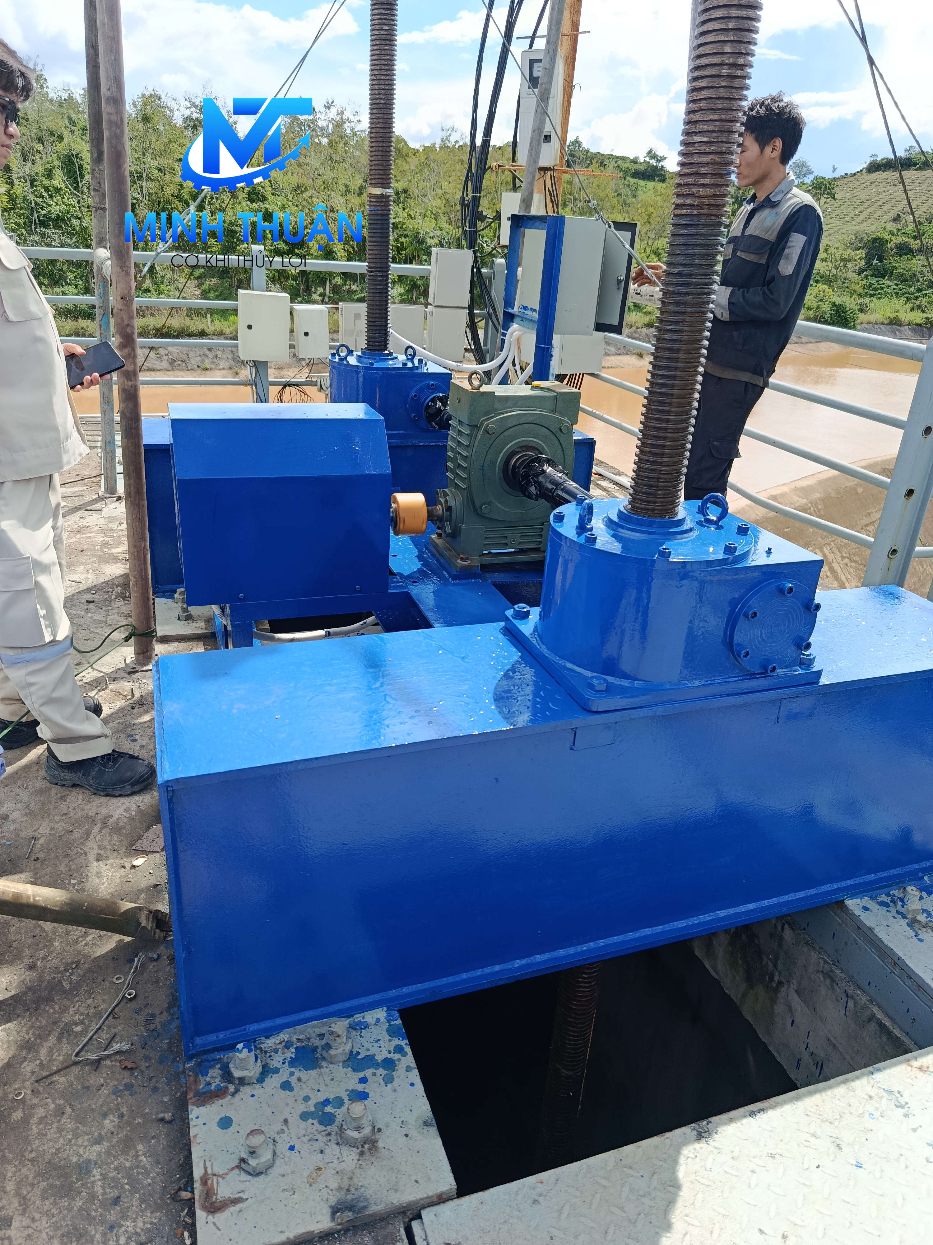 Máy Đóng Mở VD20-2- Động Cơ Điện - Ảnh 2