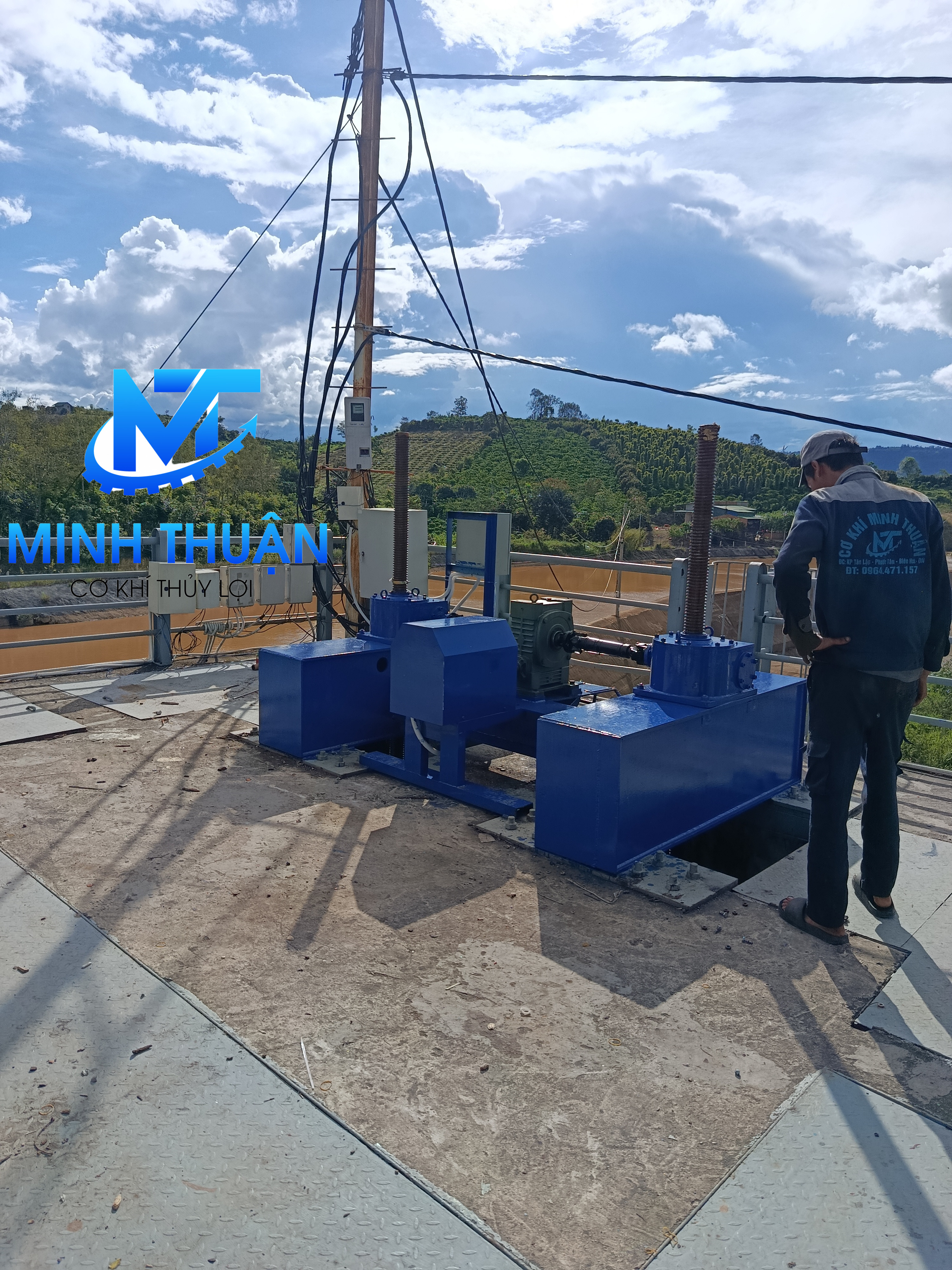 Máy Đóng Mở VD20-2- Động Cơ Điện - Ảnh 4