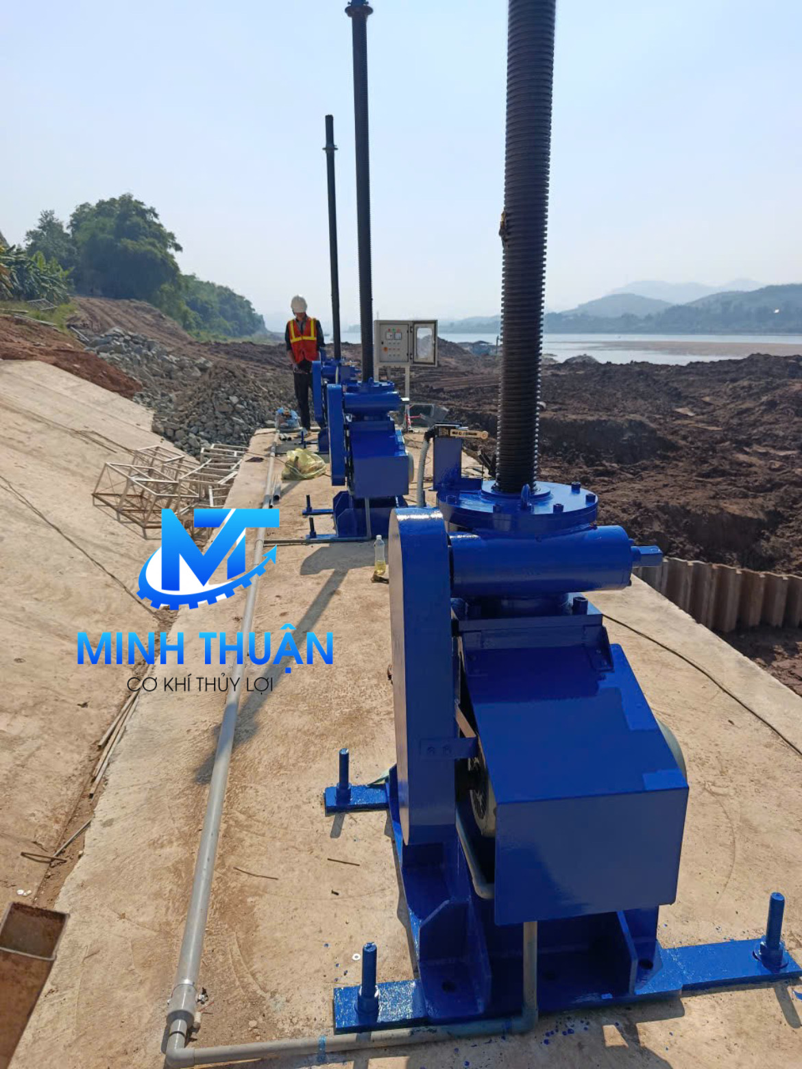 Máy Đóng Mở VD30 Động Cơ Điện - Ảnh 3