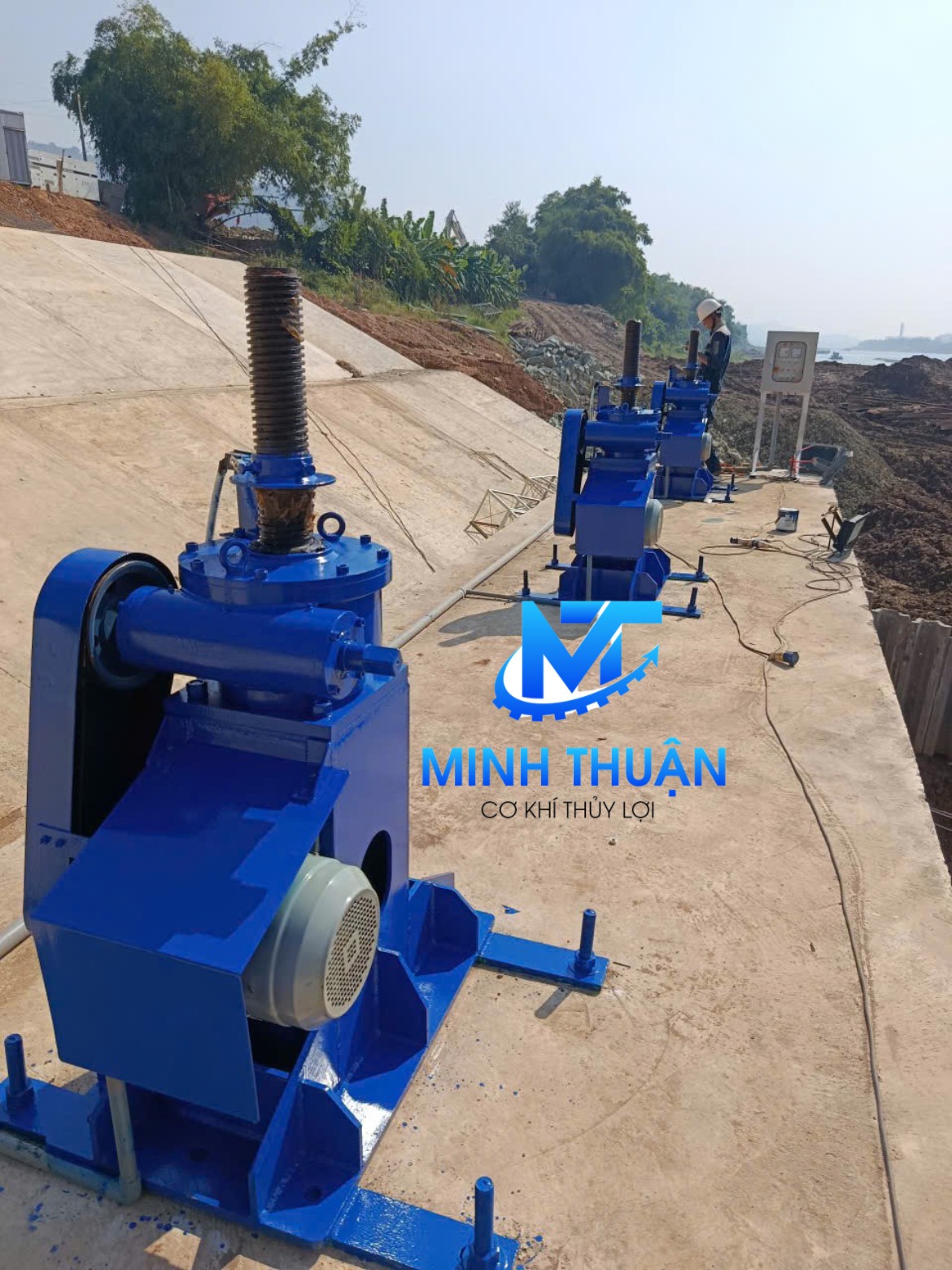 Máy Đóng Mở VD30 Động Cơ Điện - Ảnh 5