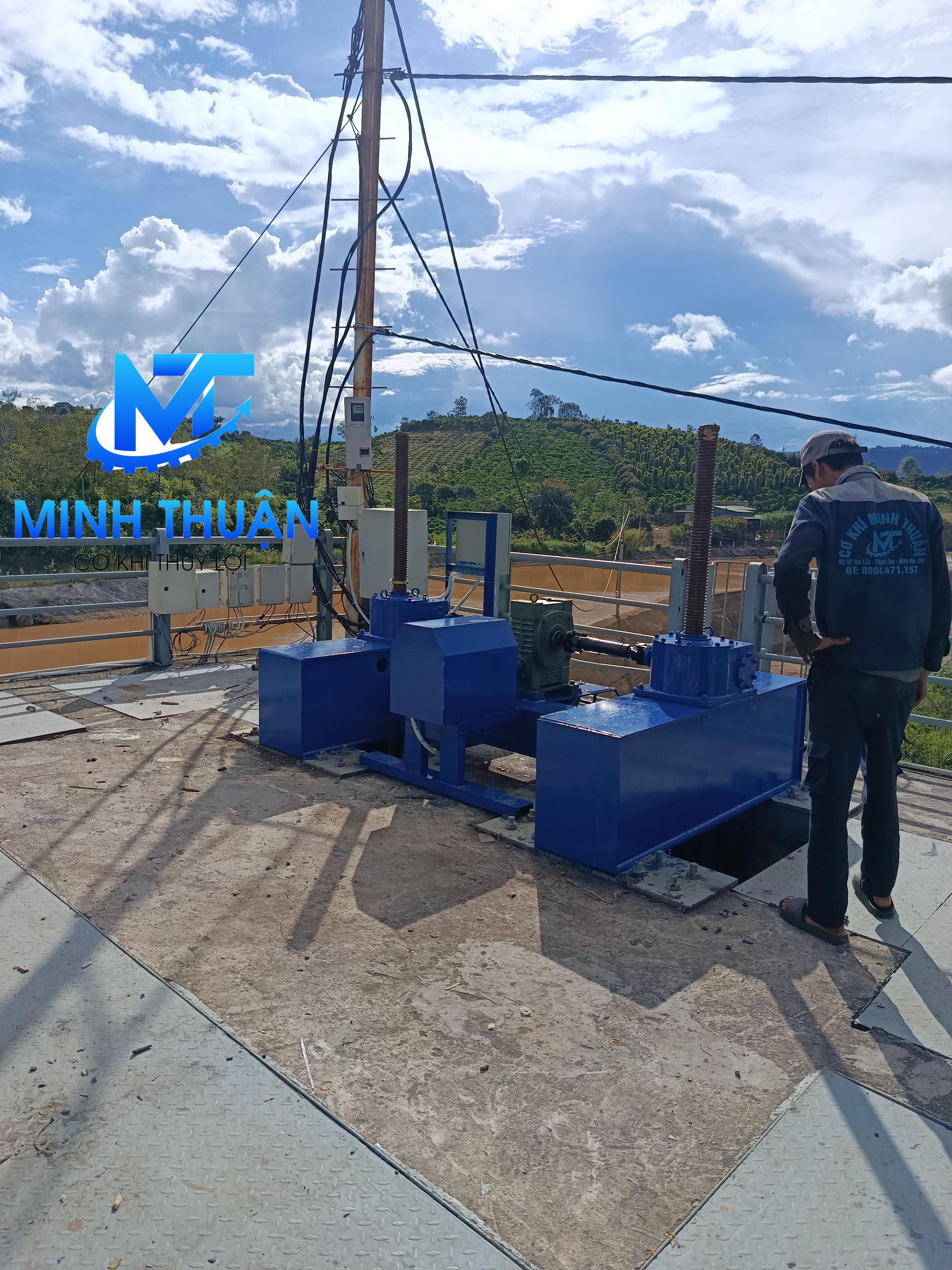 Sản xuất, Chế tạo và Lắp đặt Máy Đóng Mở VD50-2 ĐCĐ - Lâm Đồng - 3