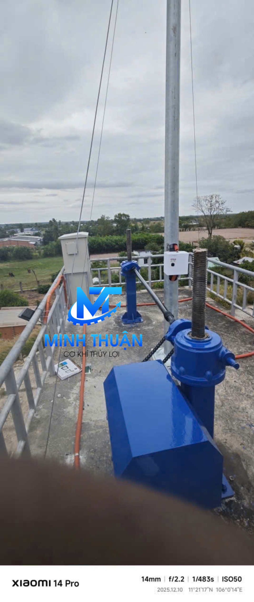 Sản xuất, Thay thế và Lắp đặt 4 Máy Đóng Mở VD10-2 ĐCĐ - Tây Ninh - 2