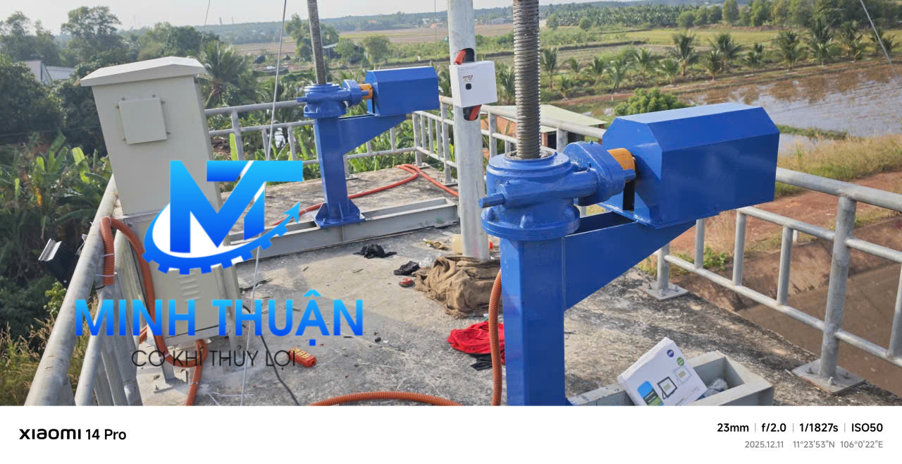 Sản xuất, Thay thế và Lắp đặt 4 Máy Đóng Mở VD10-2 ĐCĐ - Tây Ninh - 3