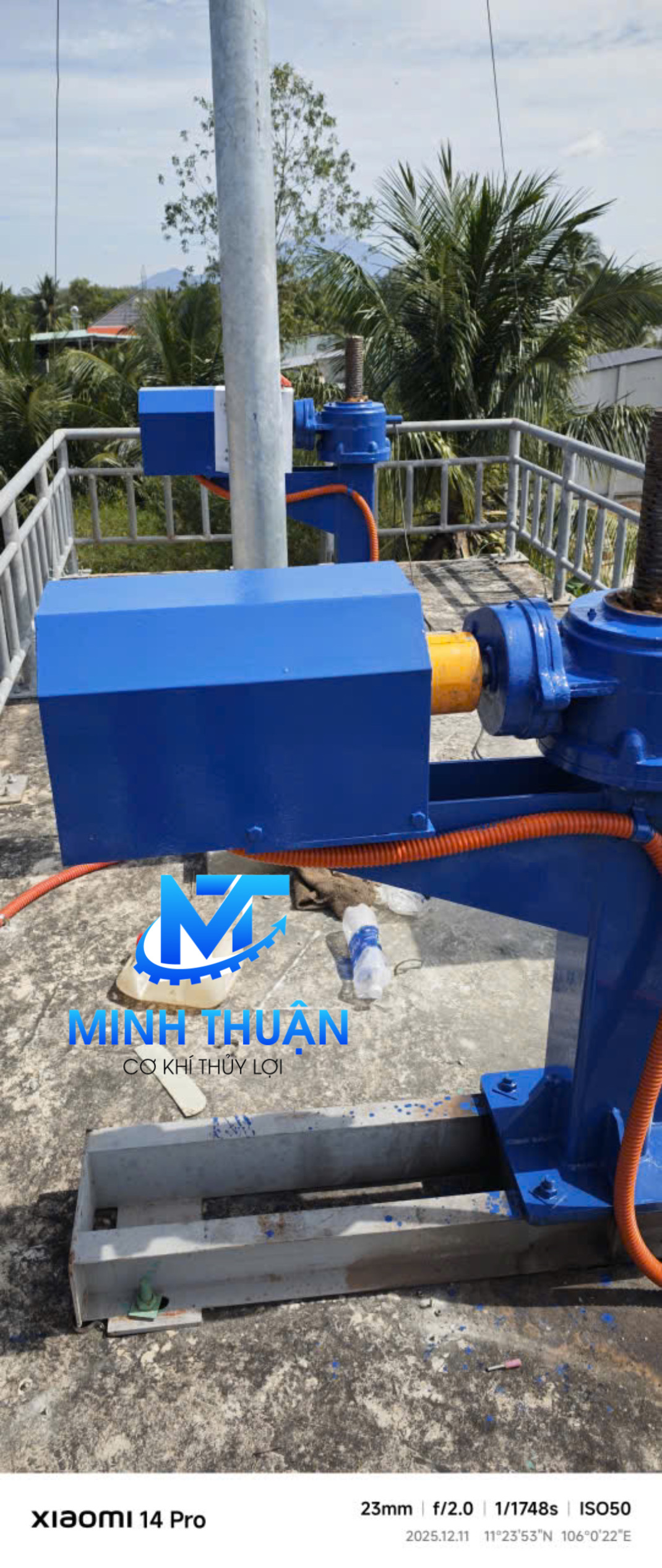 Sản xuất, Thay thế và Lắp đặt 4 Máy Đóng Mở VD10-2 ĐCĐ - Tây Ninh - 5