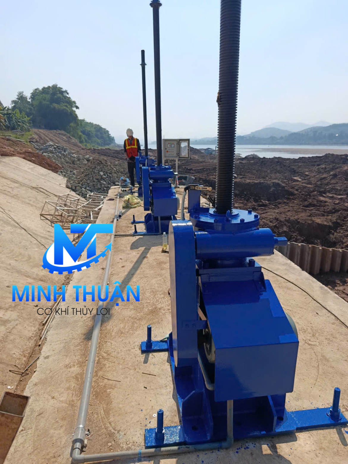 Sản xuất, Chế tạo và Lắp đặt 9 Bộ Máy Đóng Mở VD30 ĐCĐ Sông Đà - Hòa Bình - 2