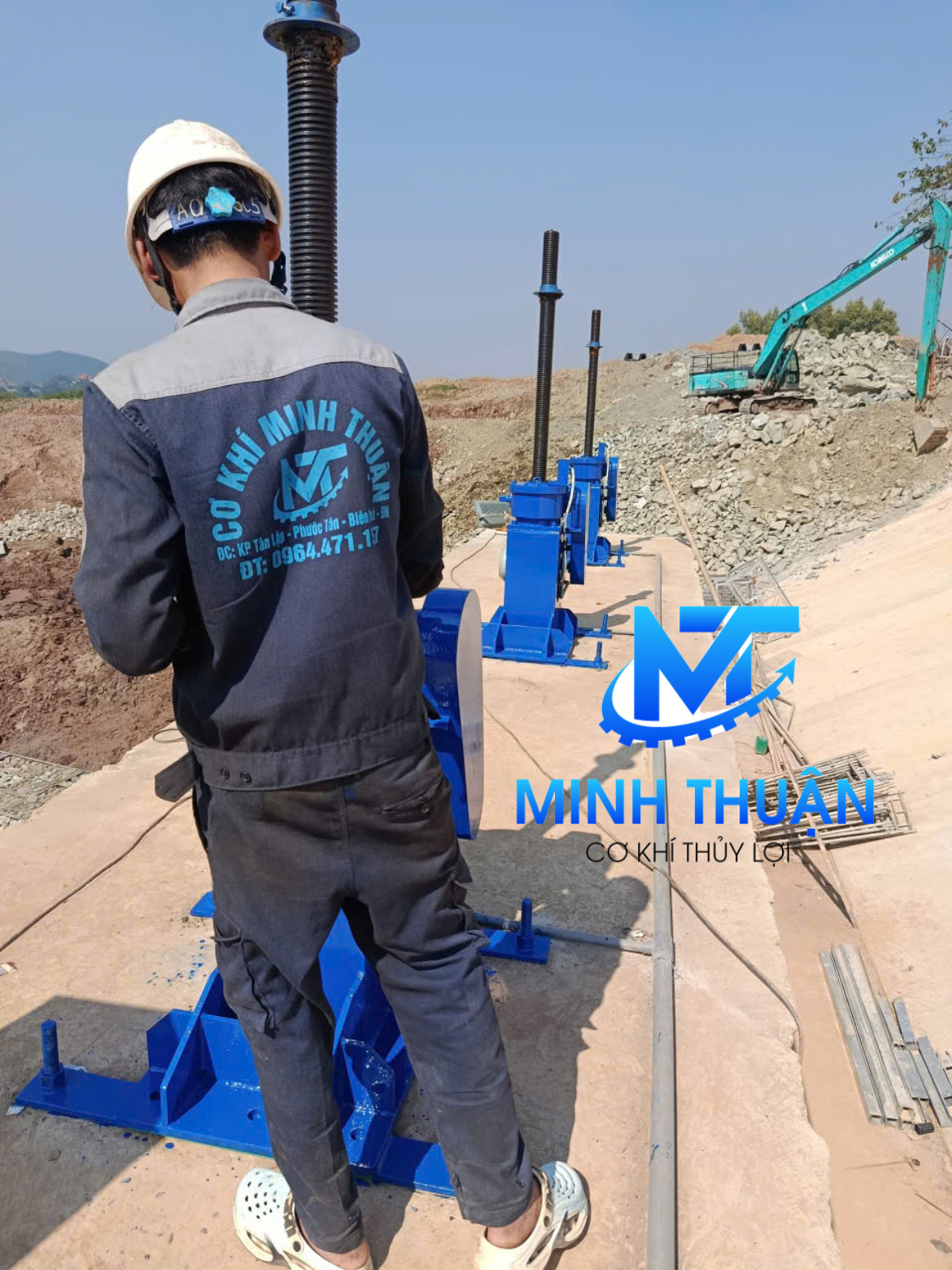 Sản xuất, Chế tạo và Lắp đặt 9 Bộ Máy Đóng Mở VD30 ĐCĐ Sông Đà - Hòa Bình - 3