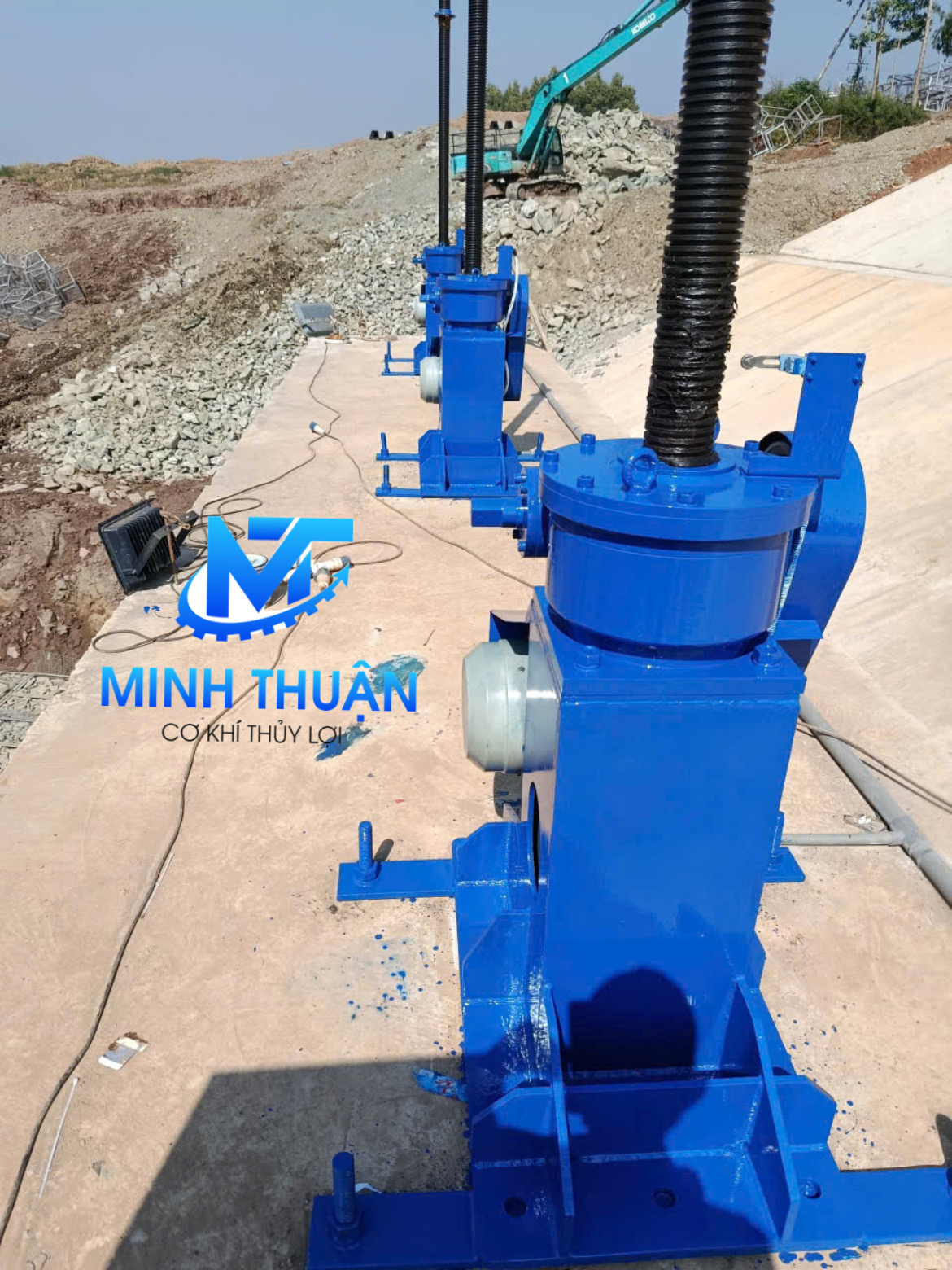 Sản xuất, Chế tạo và Lắp đặt 9 Bộ Máy Đóng Mở VD30 ĐCĐ Sông Đà - Hòa Bình - 4