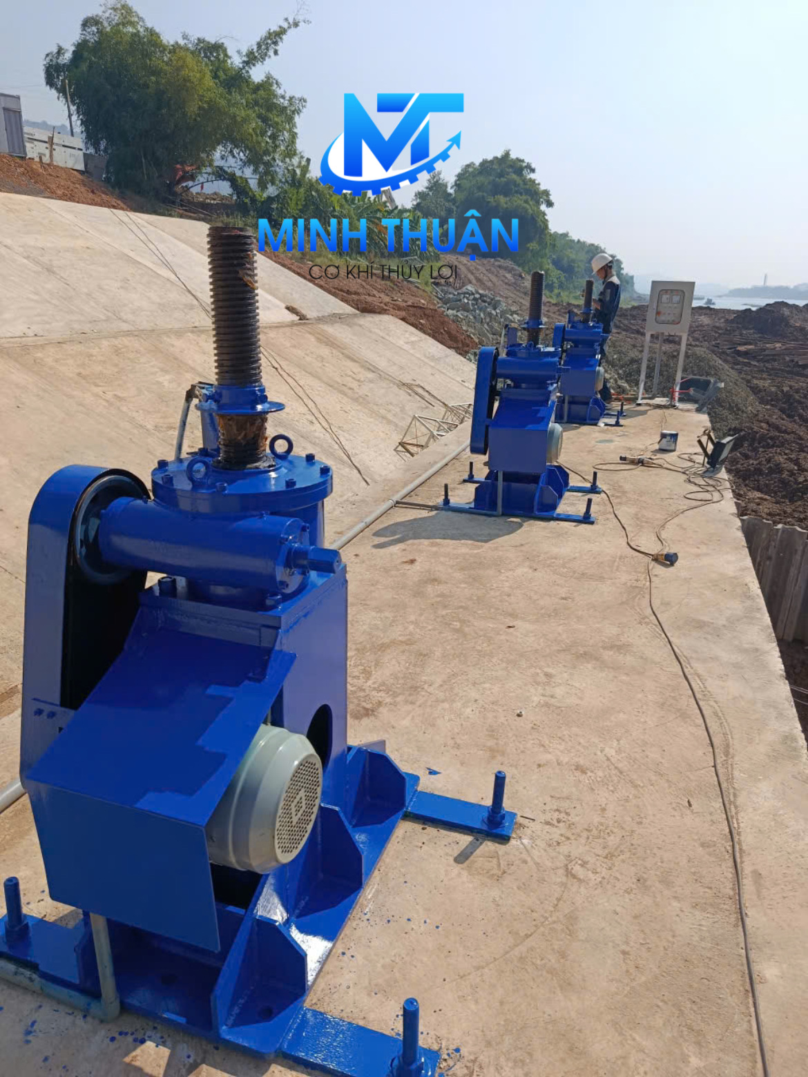 Sản xuất, Chế tạo và Lắp đặt 9 Bộ Máy Đóng Mở VD30 ĐCĐ Sông Đà - Hòa Bình - 5
