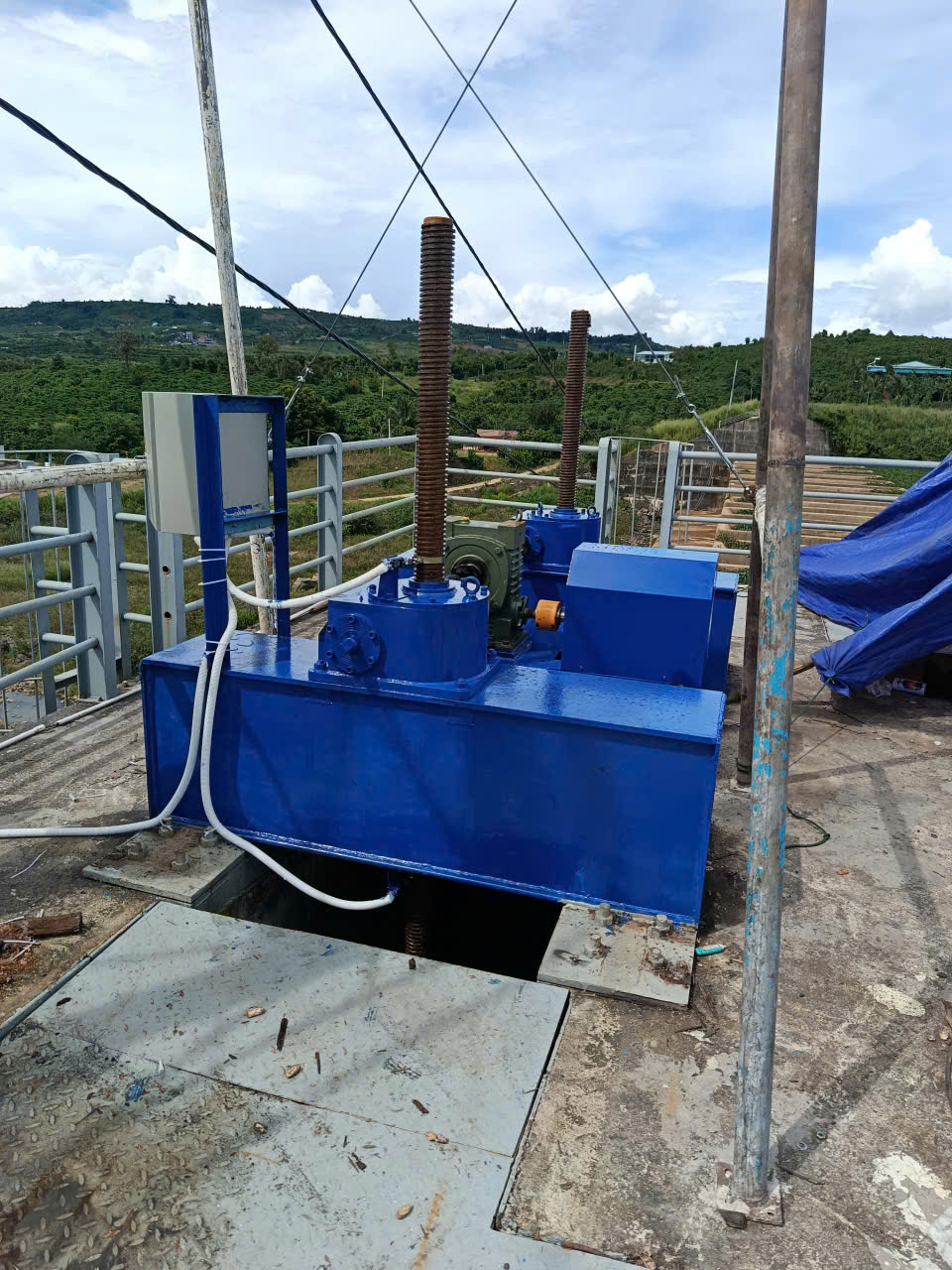 Máy đóng mở VD50 động cơ điện - siêu bền, chịu tải lớn